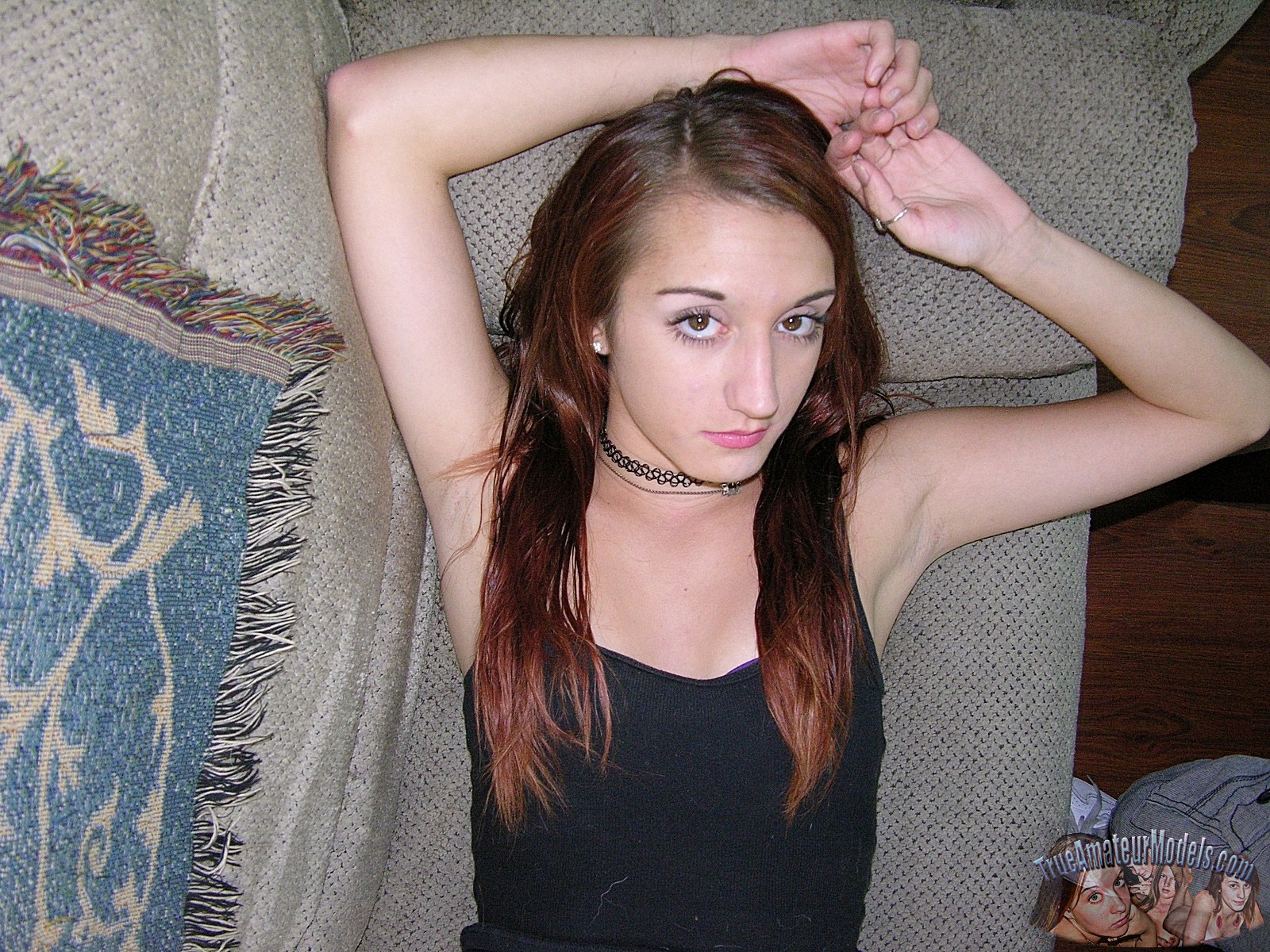 Cute Brunette Amateur Teen From Shopping Mall pic